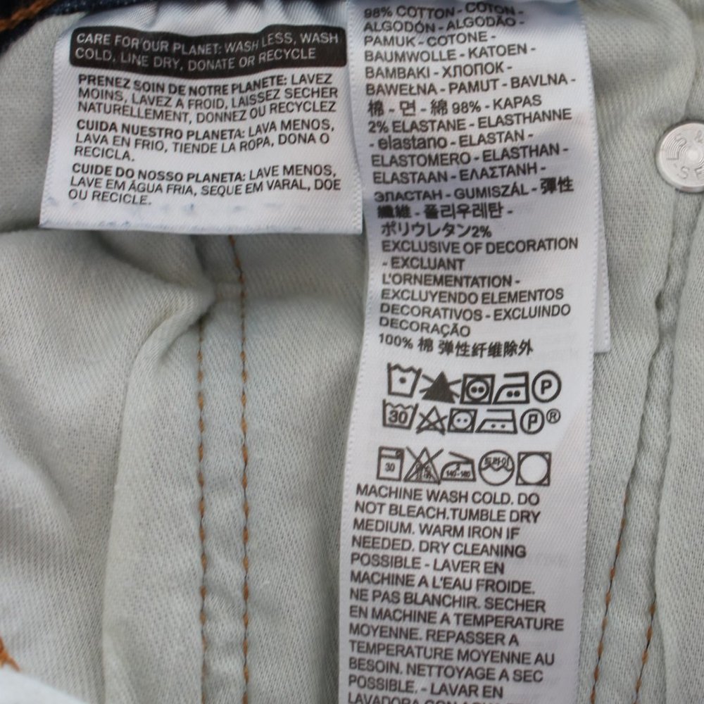 Levi Strauss & Co 514 Medium Wash Straight Leg Jeans 30w x 30l (NWOT) - Picture 11 of 16